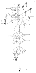 Part Location Diagram of 22967416 Briggs and Stratton CAP, Spring